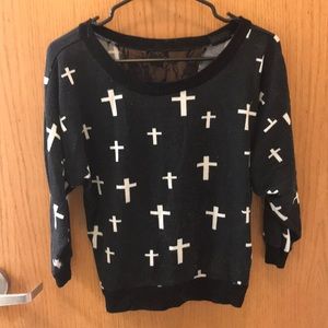 Cross tee